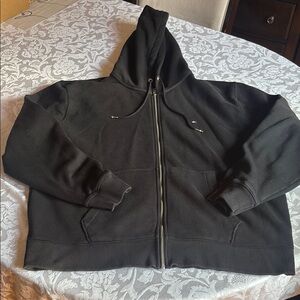 Tommy Hilfiger Black Zip-Up Hoodie